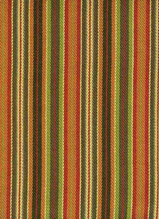 Discount Laura Kiran Adobe Stripe Autumn Fabric