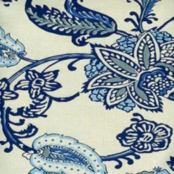 Discount Laura Kiran Ajanta Handprint Indigo Sky Fabric