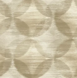 Online Brewster/ASP Alchemy Honey Geometric Wallpaper