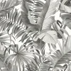 New Brewster/ASP 2744-24134 Alfresco Black Palm Leaf Wallpaper