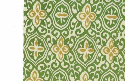 Sale Laura Kiran Alhambra Handprint Grass Fabric