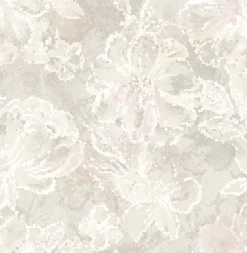 New Brewster/ASP Allure Blush Floral Wallpaper
