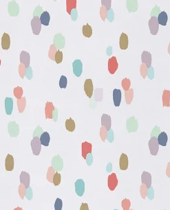 Discount Brewster Amalie Ecru Painted Dots Wallpaper