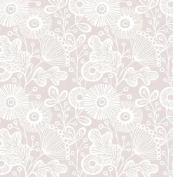 New Brewster/ASP 2821-25109 Ana Rose Floral Wallpaper