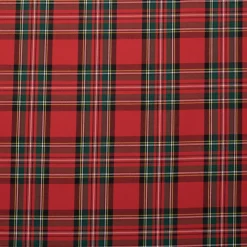 Online Covington Ancient Stewart Red Fabric