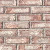 Discount Brewster 2921-50101 Appleton Maroon Faux Weathered Brick Wallpaper
