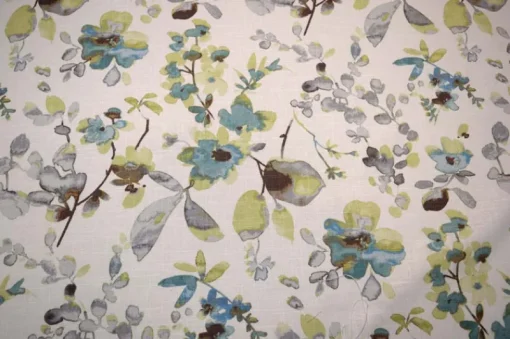 Clearance Stock/Fabricut 03367 Aqua Cloud Trend Fabricut Fabric