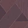 Best Brewster 395833 Art Deco Plum Glam Geometric Wallpaper