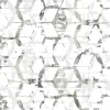 Clearance Brewster/ASP 2969-26043 Augustine Black Distressed Geometric Wallpaper