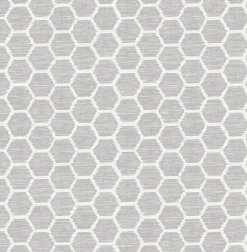 New Brewster/ASP Aura Lavender Honeycomb Wallpaper