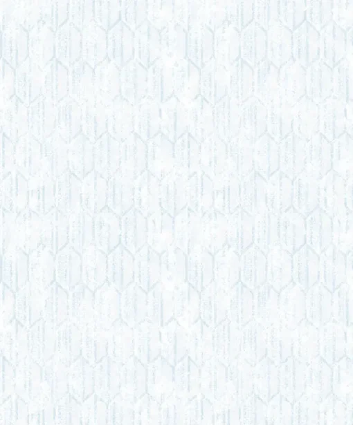 Best Brewster 2959-AWIH-2212 Kendall Teal Honeycomb Geometric Wallpaper