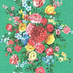 Fashion Brewster Ayaanle Green Dutch Painters Floral Wallpaper