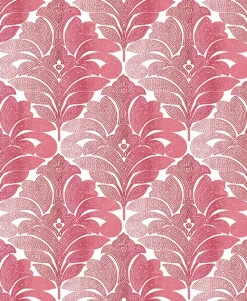 Fashion Brewster/ASP 2744-24146 Balangan Red Damask Wallpaper