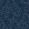 New Brewster/ASP 2964-87342 Balboa Indigo Botanical Wallpaper