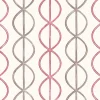 Best Brewster/ASP Banning Stripe Pink Geometric Wallpaper