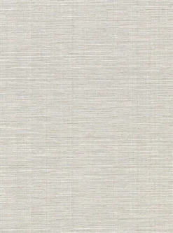 Discount Brewster 2945-2777 Bay Ridge Light Grey Faux Grasscloth Wallpaper