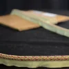 Online Stock/Belagio BC10002 Pink 42/14 1/4" Mulberry Pink Green Lip Cord Trim