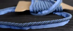 Best Stock/Belagio BC10008/WB 1/4 inch Blue Lip Cord Trim