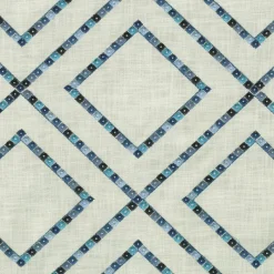 Hot PKaufmann_inc/PKL Beaded Lattice Emb 410512 Porcelain PK Lifestyles Fabric