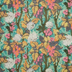 Discount PKaufmann_inc/PK Bell Blooms Cyan P/Kaufmann Fabric