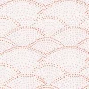 Outlet Brewster/ASP 2903-25801 Bennett Pink Dotted Scallop Wallpaper
