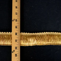 Online Stock/Belagio BF4004 61 Gold 2" Brush Fringe