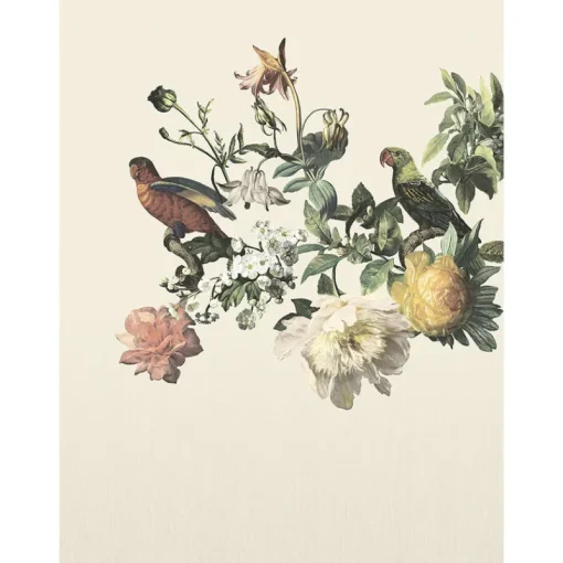 Hot Brewster 307401 Big Birds Cream Wall Mural