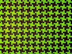 Fashion Laura Kiran Big Houndstooth Chocolate Olive Fabric