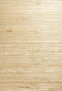 Outlet Brewster Bing Qing Beige Grasscloth Wallpaper