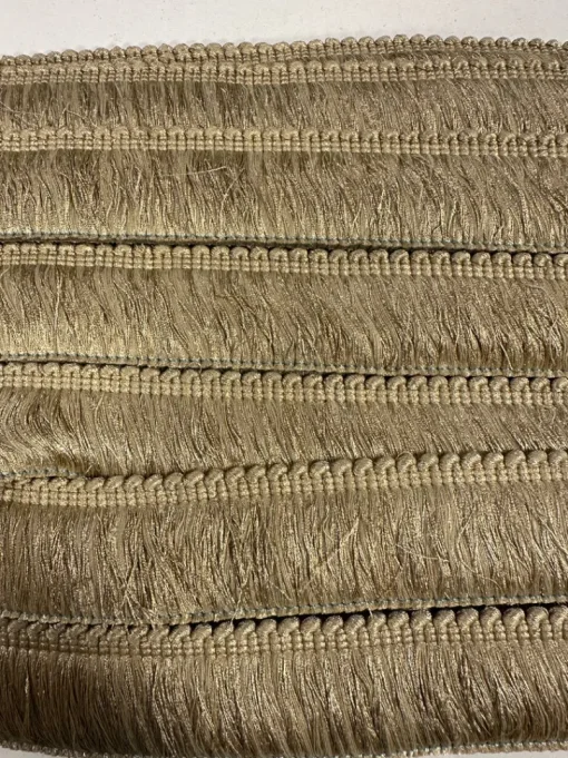 Fashion Stock/Parisia BIR606/7 Beige 2 inch Brush Fringe