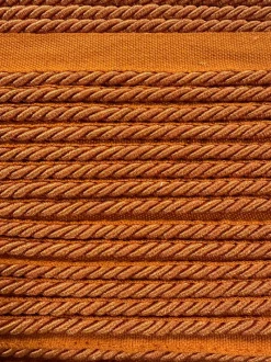 Hot Stock/Parisia BIR806/68 Pumpkin 1/4 inch Twisted Lipcord Trim