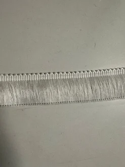 Hot Stock/Parisia BIR606/1 Snow White 2 inch Brush Fringe