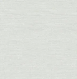 Outlet Brewster 2767-24278 Bluestem Light Grey Grasscloth Wallpaper