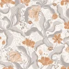 Clearance Brewster/ASP 2932-65114 Bodri Grey Tulip Garden Wallpaper