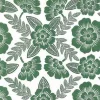 Sale Laura Kiran Bohemia Print Palm Fabric