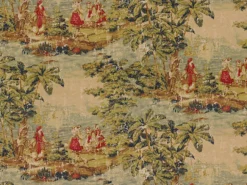 Fashion Covington Bosporus Antique Red Fabric