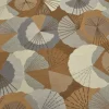 Sale Stock/Closeout Bouquet Brown/Gray KB Textiles Fabric