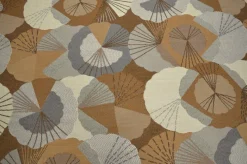 Sale Stock/Closeout Bouquet Brown/Gray KB Textiles Fabric