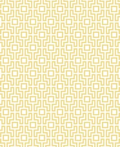 Sale Brewster/ASP Boxwood Yellow Geometric Wallpaper