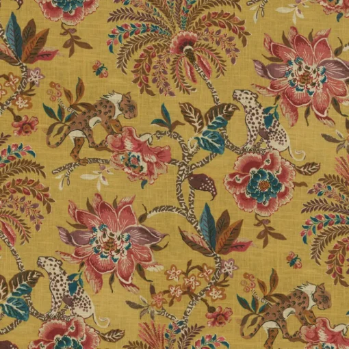 Best PKaufmann_inc/PKL Braganza 750681 Amber Williamsburg Fabric
