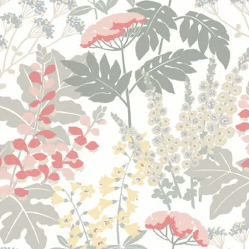 Sale Brewster/ASP 2973-90014 Brie Pink Forest Flowers Wallpaper