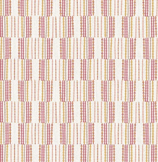 Fashion Brewster/ASP 2903-25807 Burgen Orange Geometric Linen Wallpaper