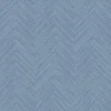 Sale Brewster 3120-13678 Caladesi Blue Faux Linen Wallpaper