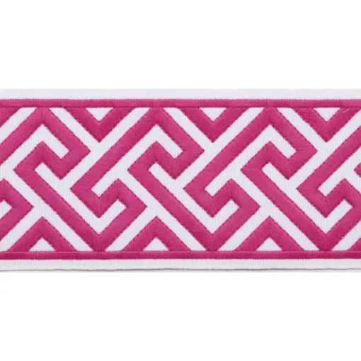 New Stock/Europatex Capri Peony Greek Key Europatex Tape Trim