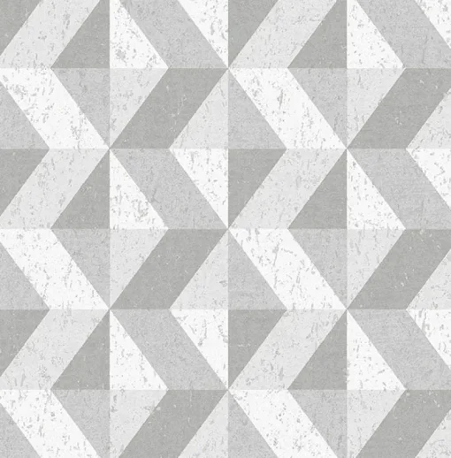 Sale Brewster/ASP 2908-25314 Cerium Grey Concrete Geometric Wallpaper