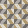 Hot Brewster/ASP 2908-25311 Cerium Metallic Concrete Geometric Wallpaper