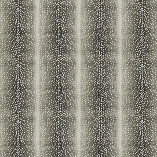 Hot Stock/Fabricut 04242 Charcoal Spotted Antelope Stripe Vern Yip Trend Fabric