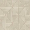 Hot Brewster/ASP 2908-25324 Cheverny Cream Geometric Wood Wallpaper