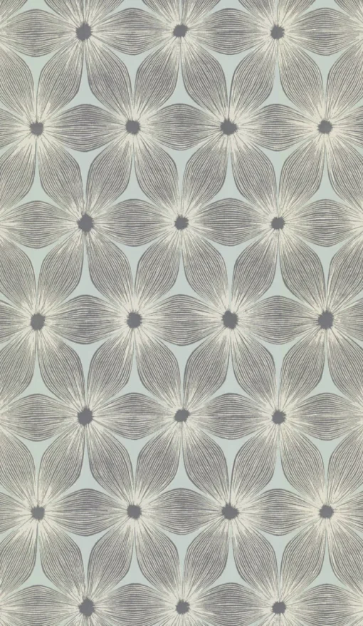 Best York CI2303 Blue Silver Everlasting Wallpaper
