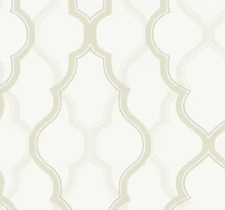 Fashion York CI2392 Cream Double Damask Wallpaper